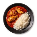Chicken Madras Curry mit Reis