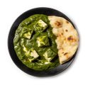 Palak Paneer mit Naan